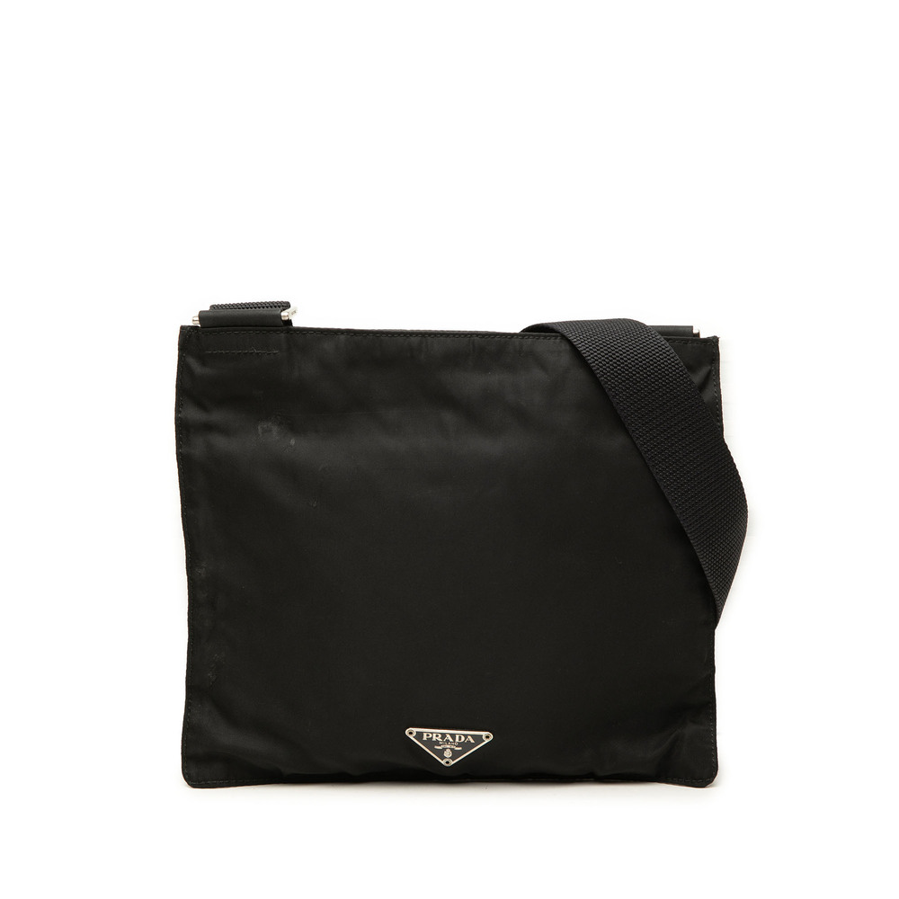 Pre-Loved Prada Tessuto Zip Top Crossbody
